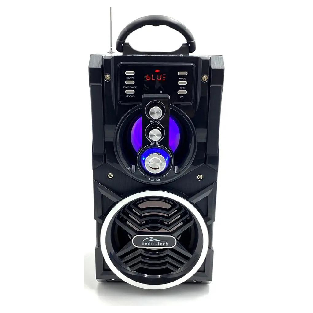 Акустична система Media-Tech Boombox BT 18W Black (MT3150) - зображення 1