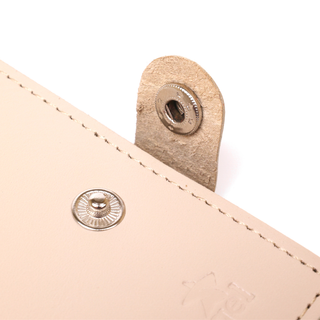 Портмоне Shvigel Шкіряне Бежеве (16510) - зображення 3