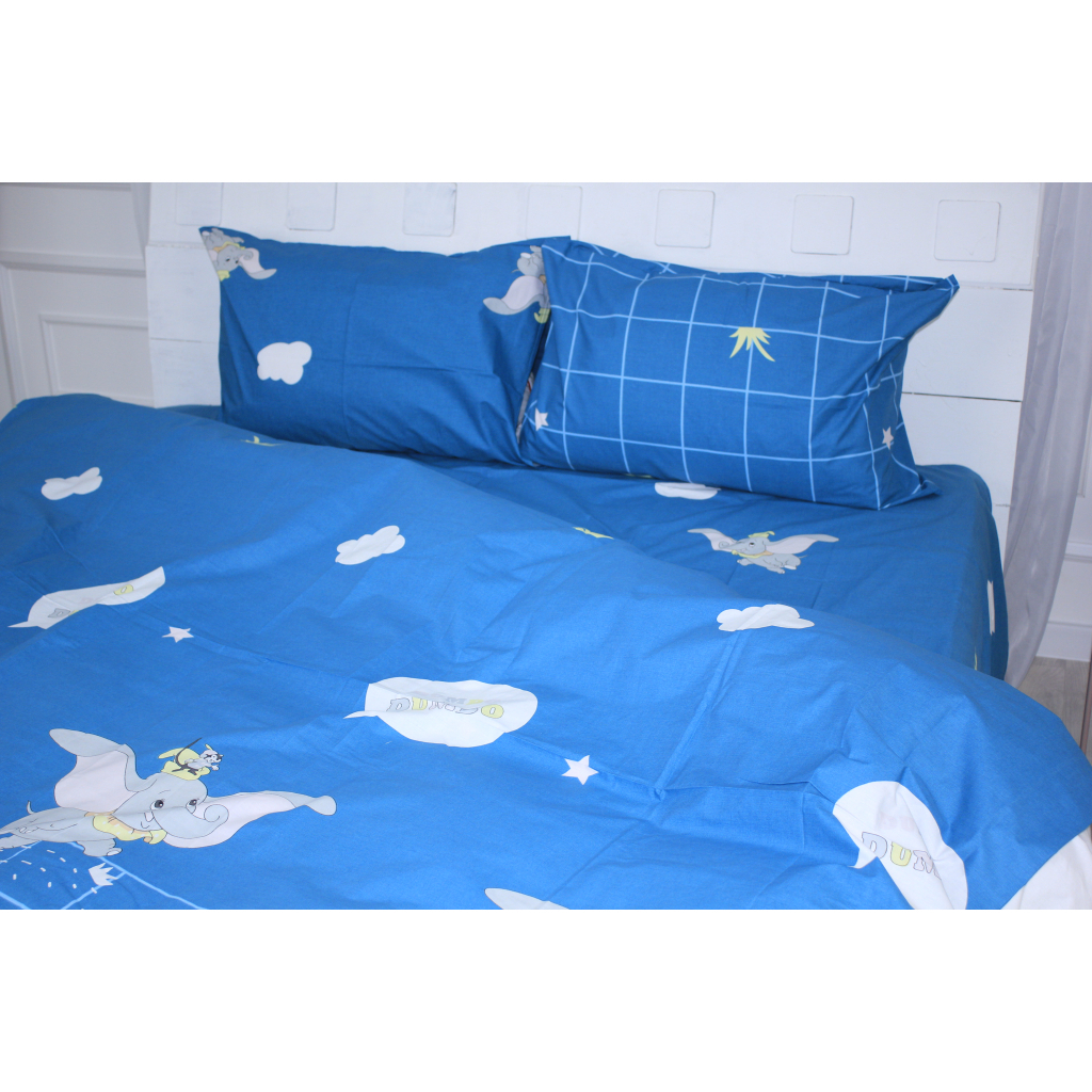 Постільна білизна MirSon Бязь Premium 17-0367 Dumbo King Size (2200002666794) - зображення 3