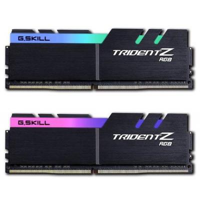 Модуль пам'яті для комп'ютера DDR4 32GB (2x16GB) 3200 MHz Trident Z RGB G.Skill (F4-3200C14D-32GTZR) - зображення 1