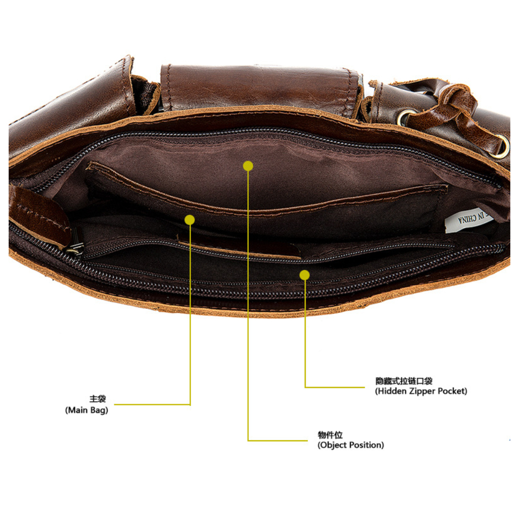 Сумка Vintage Бананка Коричнева (20011) - зображення 10