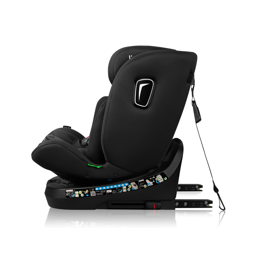 Автокрісло Lionelo Brave I-size Black Carbon (LO-BRAVE I-SIZE BLACK CARBON) - зображення 4