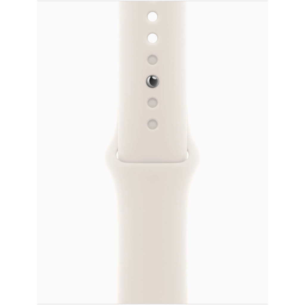 Смарт-годинник Apple Watch SE 3 GPS + Cellular 40mm Starlight Aluminium Case with Starlight Sport Band - S/M (MEP64RK/A) - зображення 3