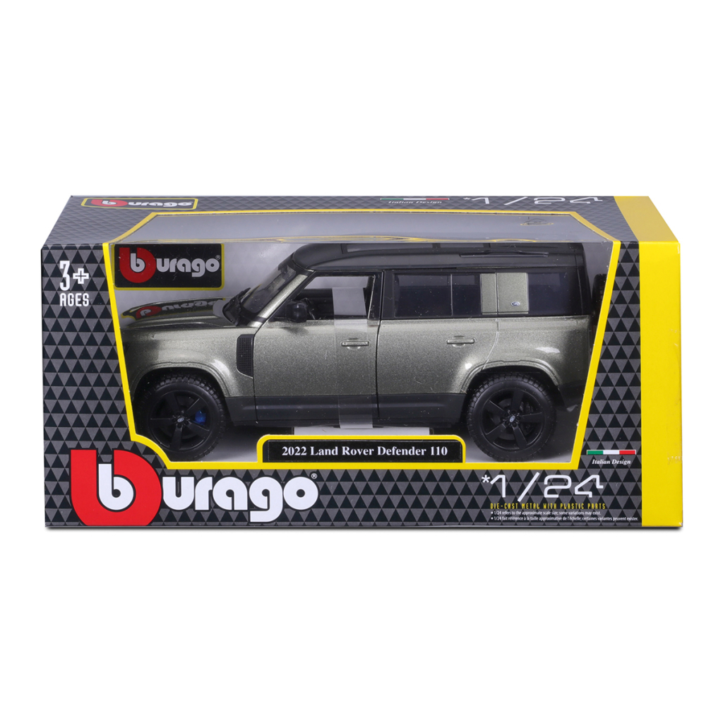 Машина Bburago Land Rover Defender 110 2022 1:24 (18-21101) - зображення 6