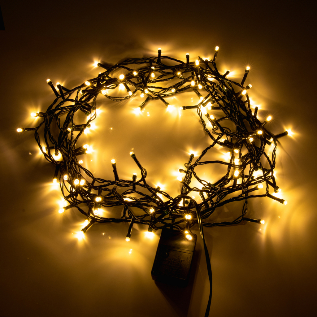 Гірлянда YES! Fun Нитка 120 LED Тепло-біла 8.4 м 8 режимів Мерехтіння (974832) - зображення 3