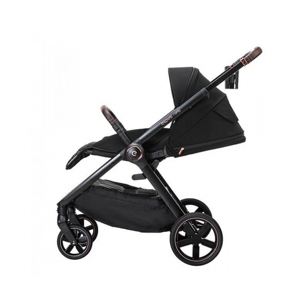 Коляска Espiro 2 в 1 Only 117 Graphite Anthracite Air (5906724205446) - зображення 4