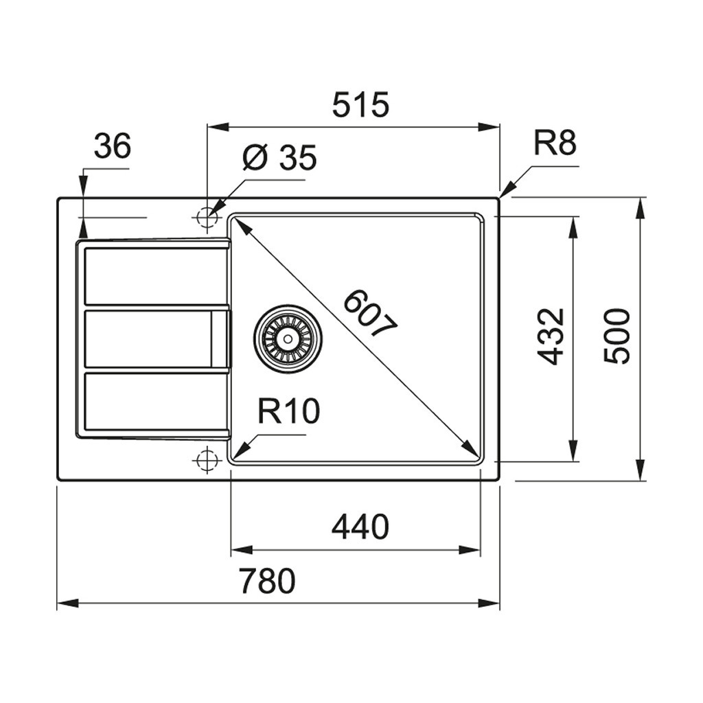 Мийка кухонна Franke Sirius 2.0 S2D 611-78 XL (143.0621.338) - зображення 2