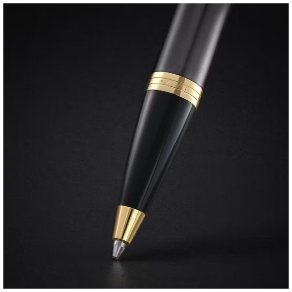 Ручка кулькова Parker IM 17 Grey Lacquer GT BP (21 132) - зображення 4