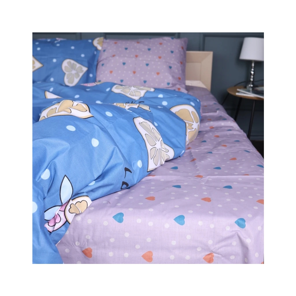 Постільна білизна MirSon Бязь Premium 17-0470 Love lemon Односпальний (2200003337808) - изображение 3