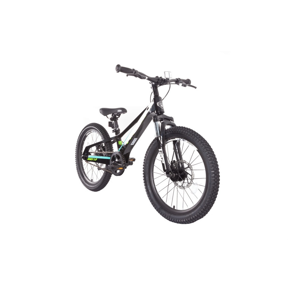 Велосипед Trinx Seals 1.0 20" Black-Yellow-Cyan (SEALS1.0BYC) - зображення 3