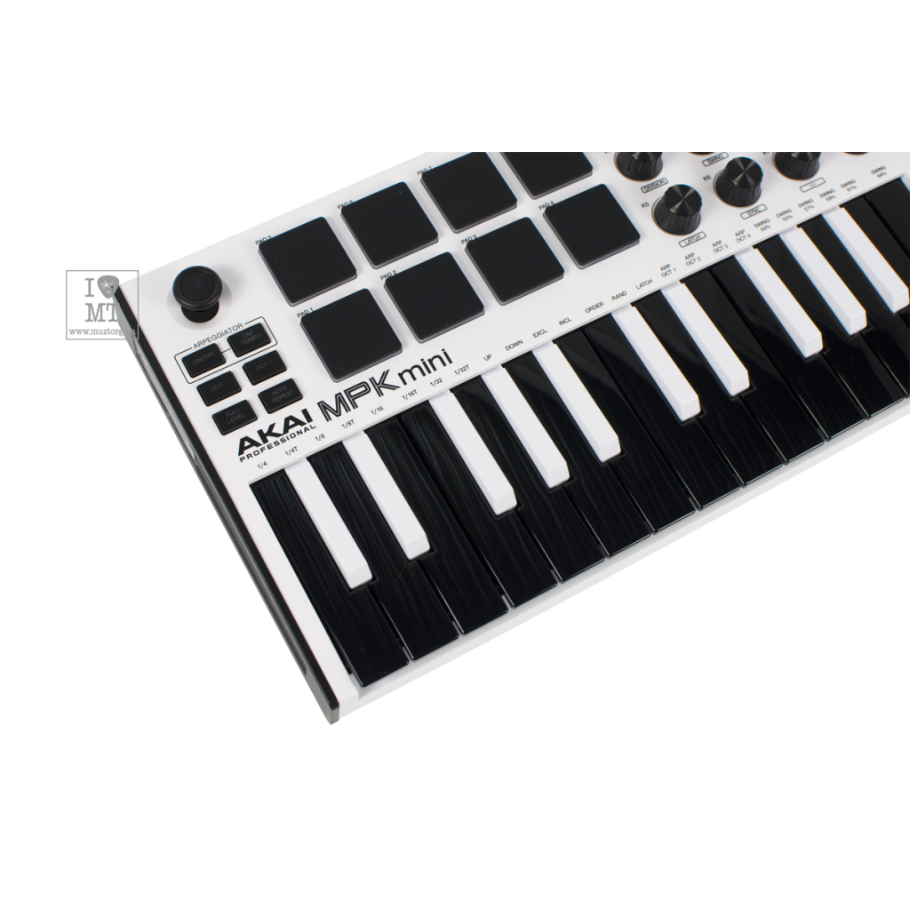 MIDI-клавіатура Akai MPK MINI MK3 White (230878) - изображение 5
