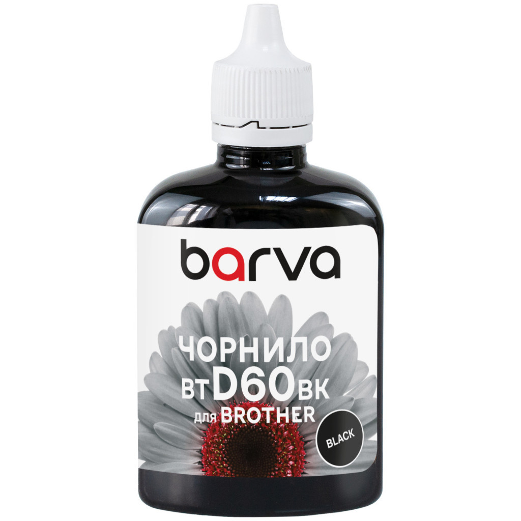 Чорнило Barva Brother BTD60BK 100 мл (BBTD60-743) - зображення 1