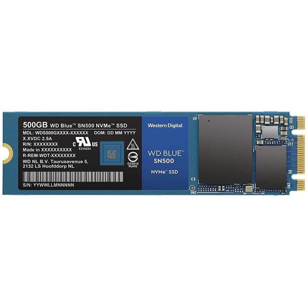 Накопичувач SSD M.2 2280 500GB WD (WDS500G1B0C) - зображення 3