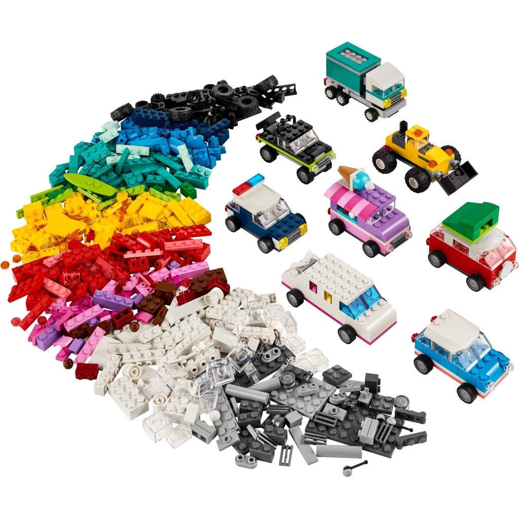 Конструктор LEGO Classic Творчі транспортні засоби 900 деталей (11036) - зображення 2