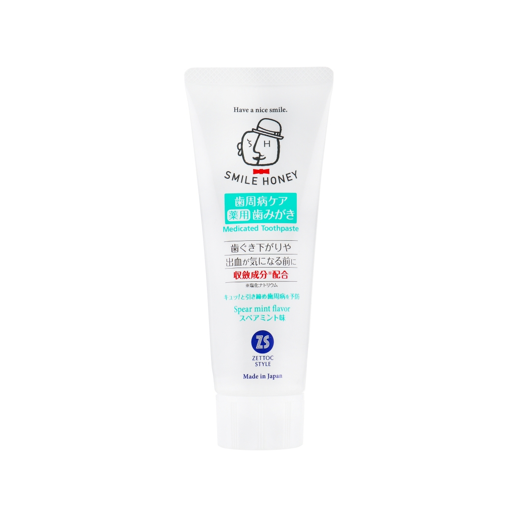 Зубна паста Zettoc Smile Honey Astringent Effect При кровоточивості та опусканні ясен 120 г (4582118954216) - зображення 2