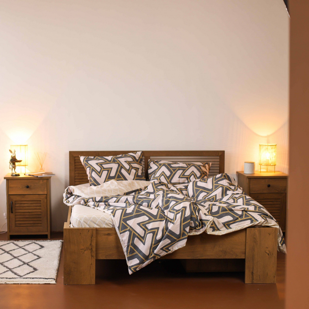 Постільна білизна Isleep двоспальна Сатин Twill 37 (37_dv_Isleep) - зображення 5