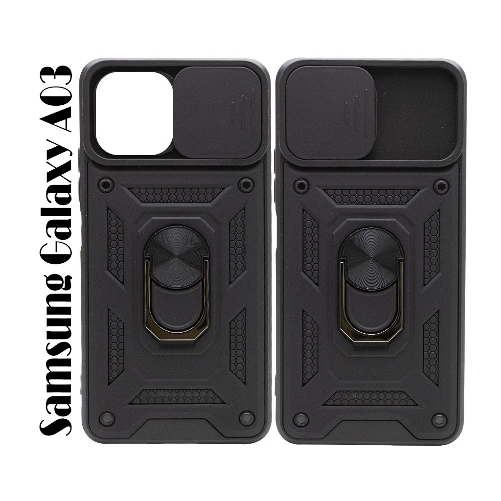 Чохол до мобільного телефона BeCover Military Samsung Galaxy A03 SM-A035 Black (707367) - зображення 1