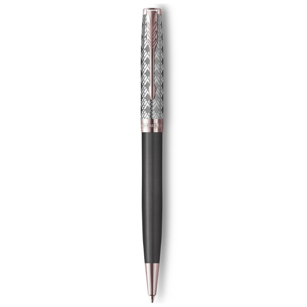 Ручка кулькова Parker SONNET 17 Metal & Grey Lacquer PGT BP (68 232) - зображення 1