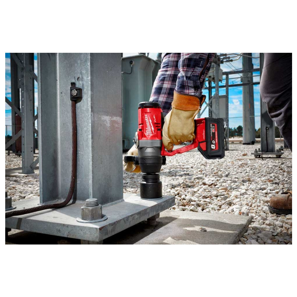 Гайковерт Milwaukee високомоментний 1"2400 Нм M18 FUEL з фіксацією кільцем ONE-KEY (4933459733) - изображение 11
