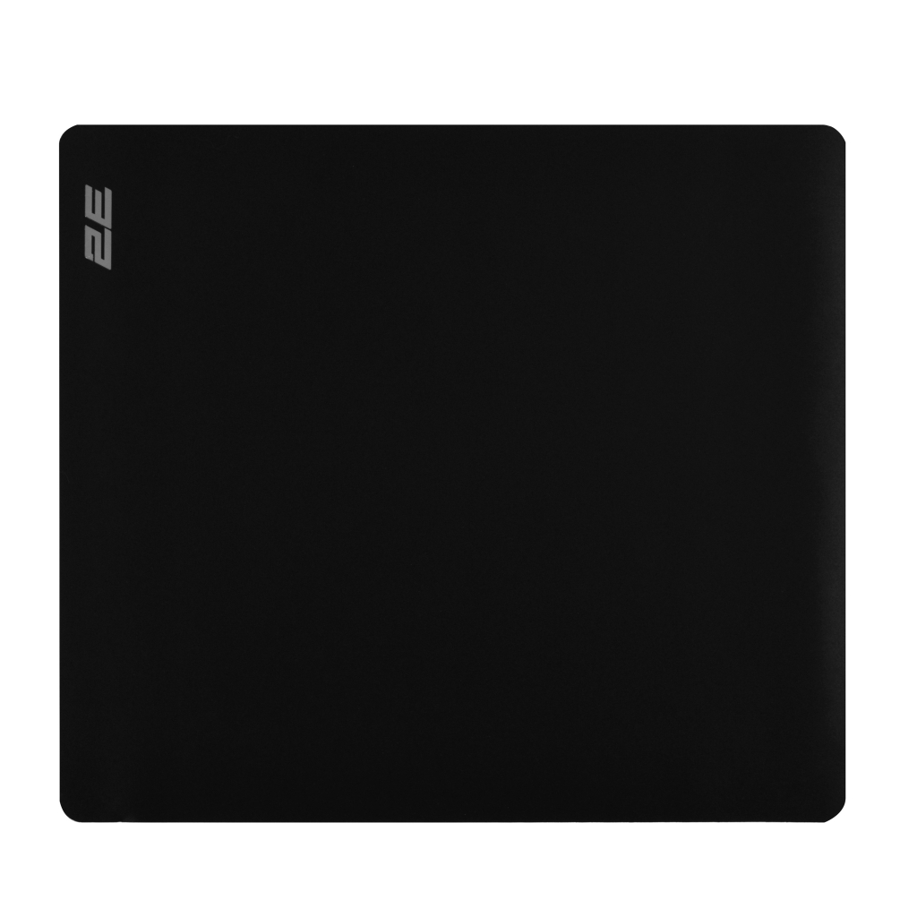 Килимок для мишки 2E Shiny M Black (2E-PAD-M-SHINY-BLACK) - зображення 1