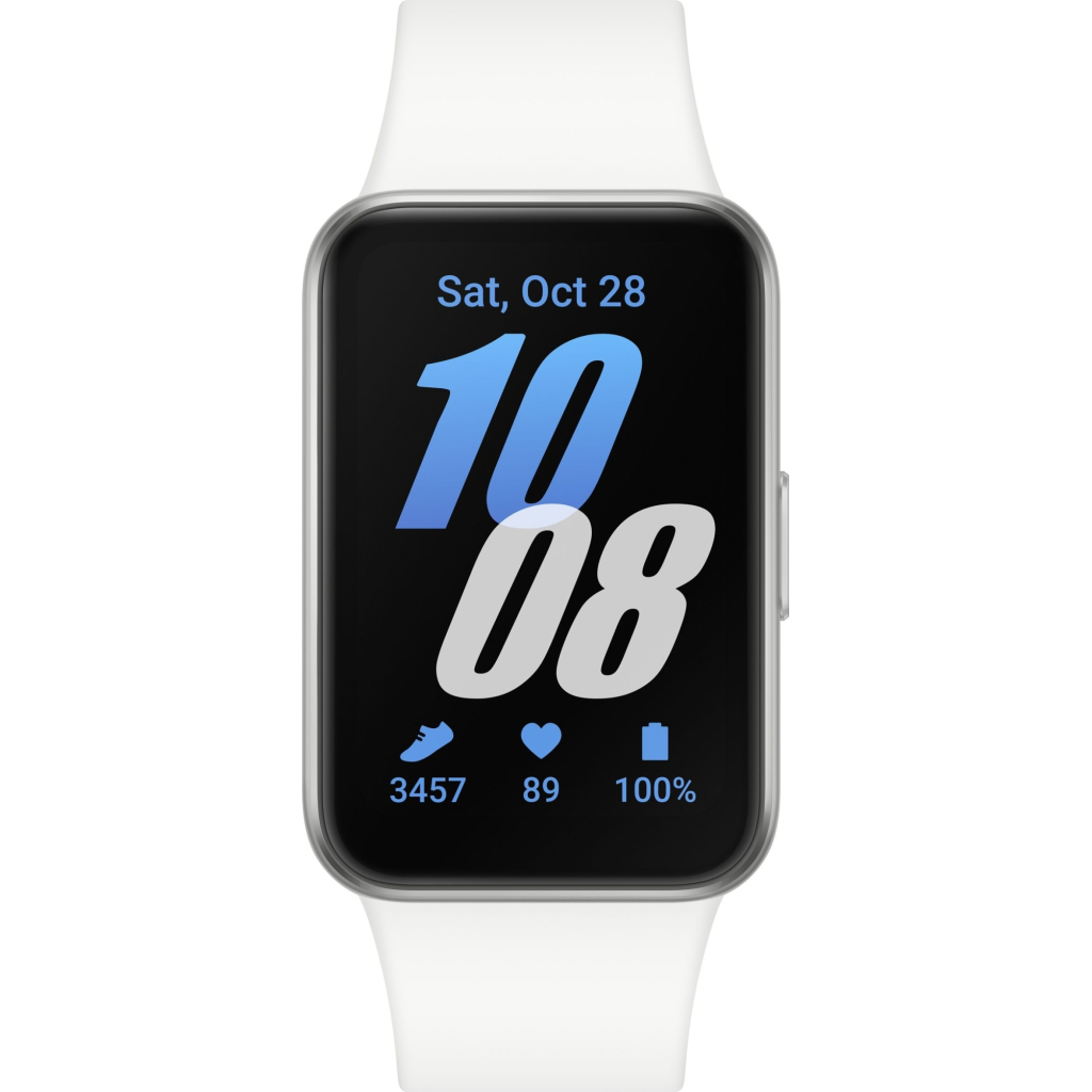 Фітнес браслет Samsung Galaxy Fit3 SM-R390 Silver (SM-R390NZSASEK) - изображение 2