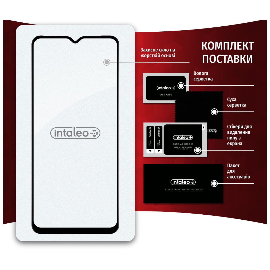 Скло захисне Intaleo Full Glue Tecno Spark Go 2022 (1283126542329) - зображення 7
