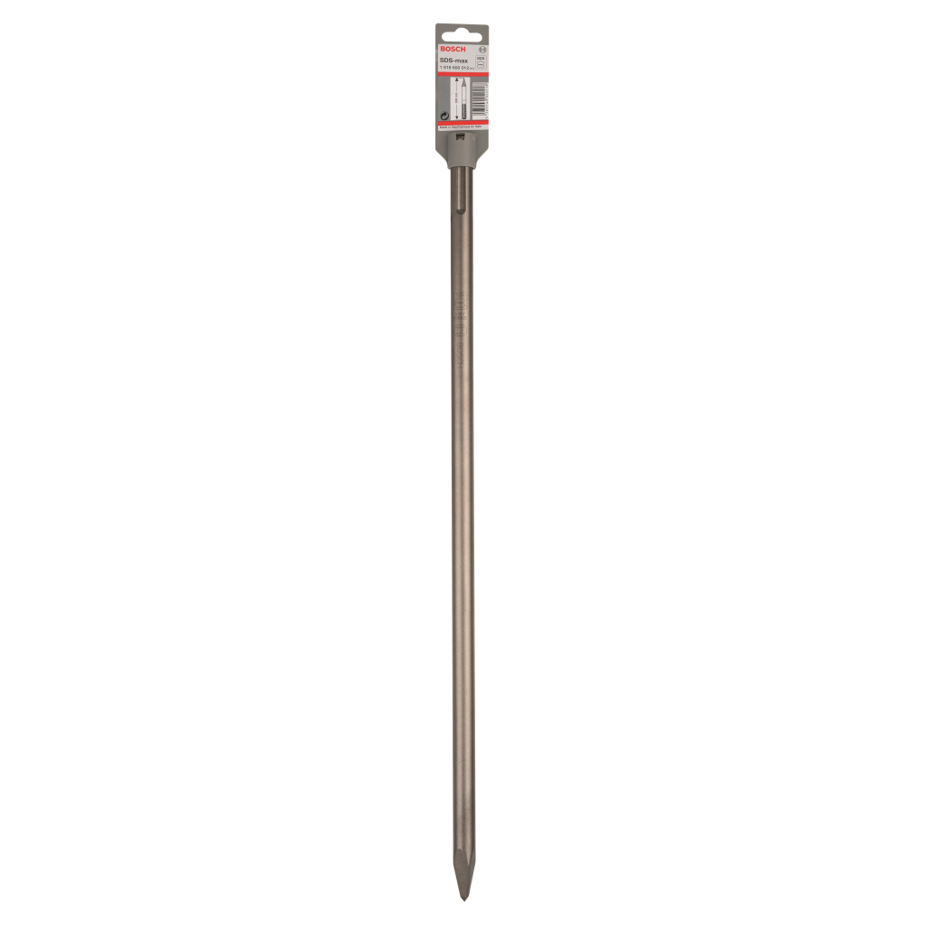 Зубило Bosch піка Standard SDS-max 600мм (1.618.600.012) - зображення 1