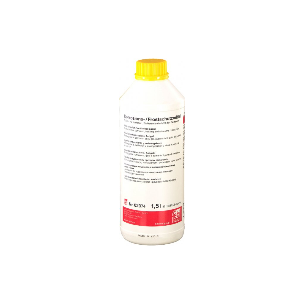 Антифриз Febi G11 1.5л yellow (02374FE) - зображення 1