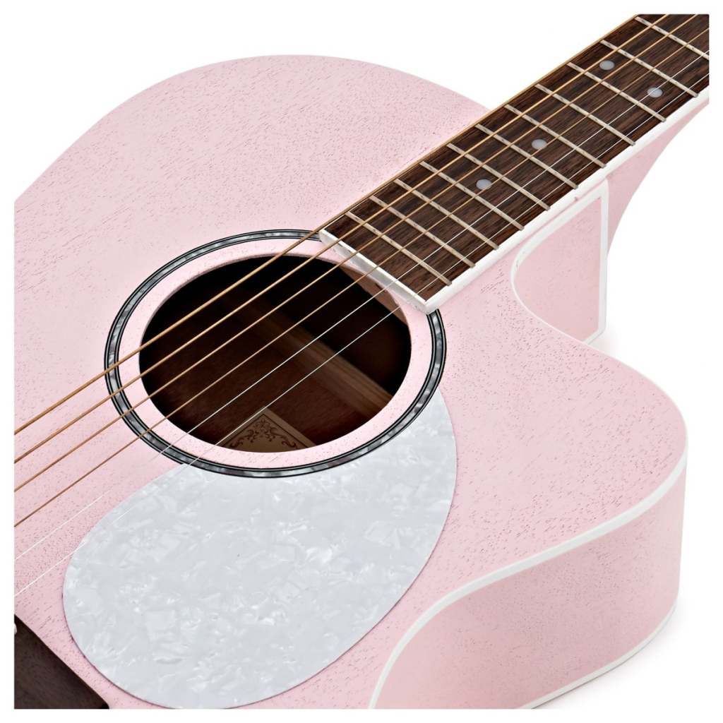 Гітара електроакустична Cort Jade Classic Pastel Pink Open Pore - зображення 6