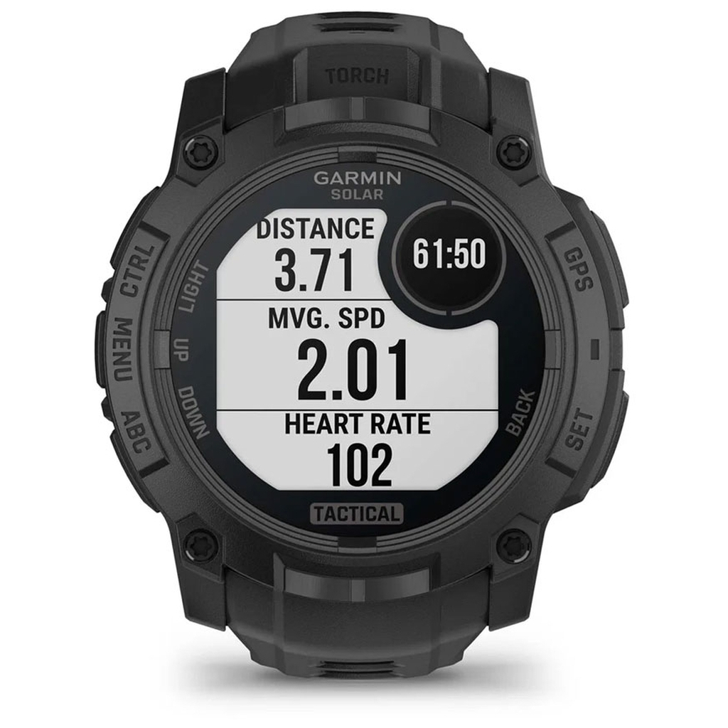 Смарт-годинник Garmin Instinct 3, Tactical, Solar, 50mm, Black,GPS смарт-годинник (010-02935-50) - изображение 8
