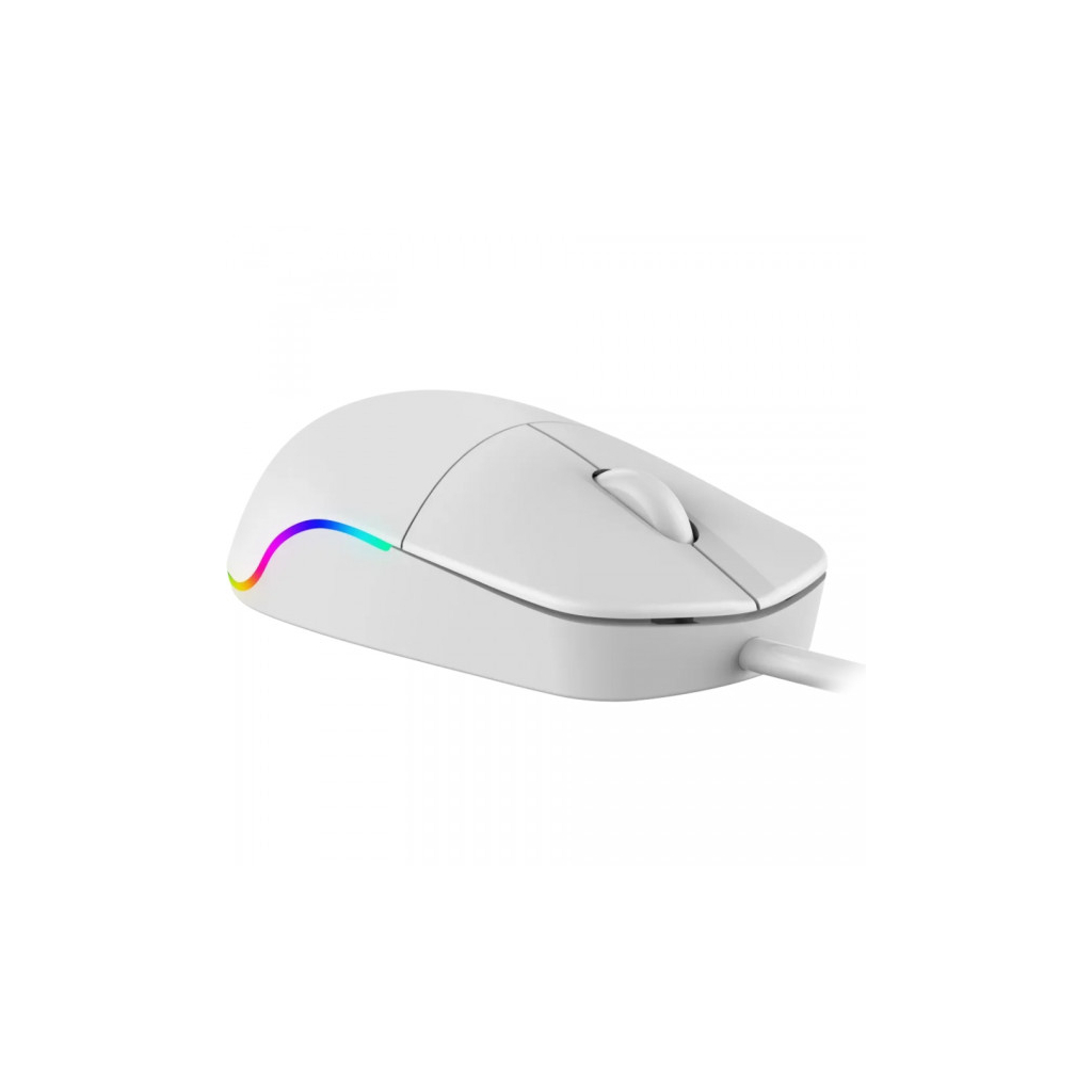 Мишка Defender Azora MB-241 LED USB White (52242) - зображення 3