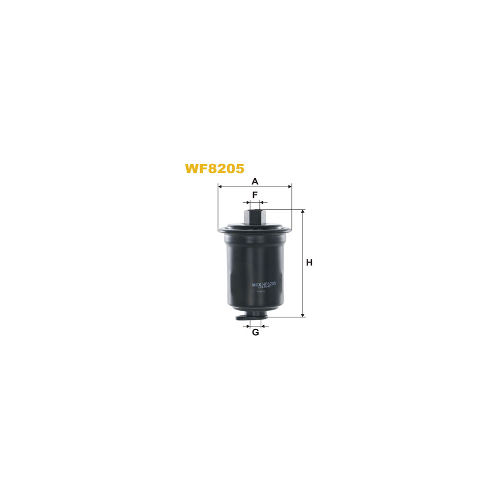 Фільтр паливний Wixfiltron WF8205 - зображення 1
