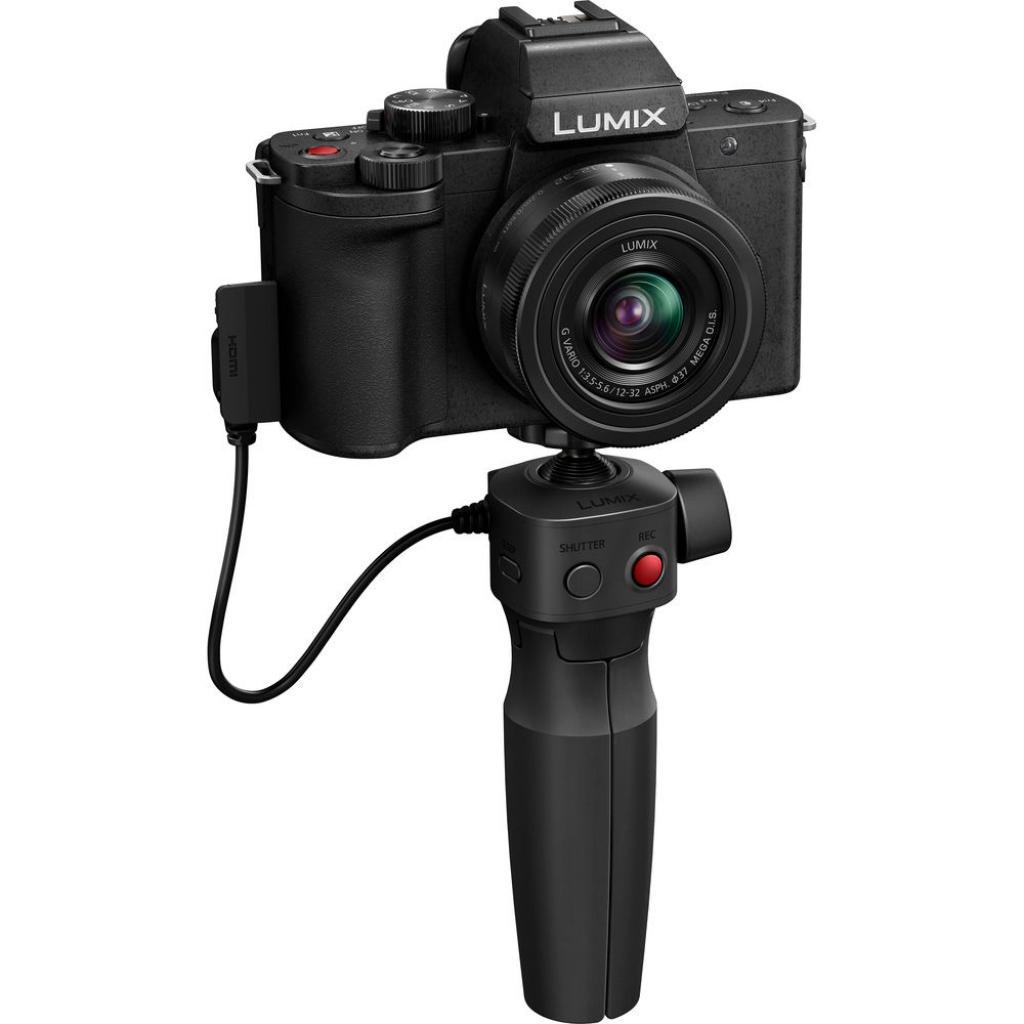 Цифровий фотоапарат Panasonic DC-G100 Kit 12-32mm Black + ручка штатив (DC-G100VEE-K) - зображення 8