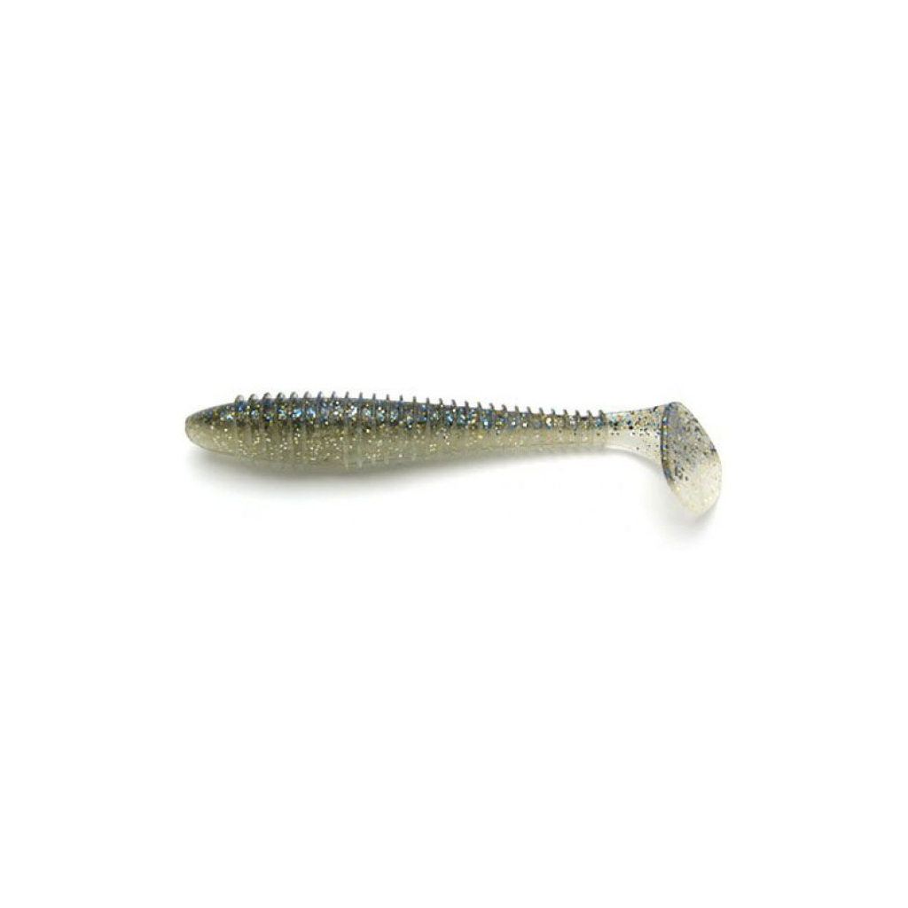 Силікон рибальський Keitech Swing Impact FAT 5.8" (4 шт/упак) ц:418 bluegill flash (1551.00.93) - зображення 1