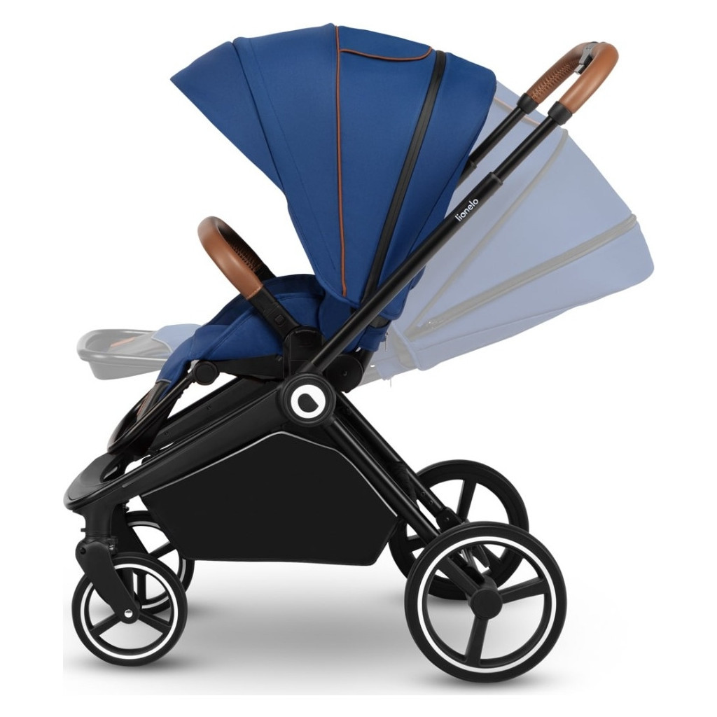 Коляска Lionelo 2 в 1 Mika Blue Navy (LO-MIKA 2IN1 BLUE NAVY) - зображення 8
