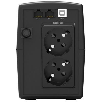 Пристрій безперебійного живлення PowerWalker VI 600 STL (10121072) - зображення 3
