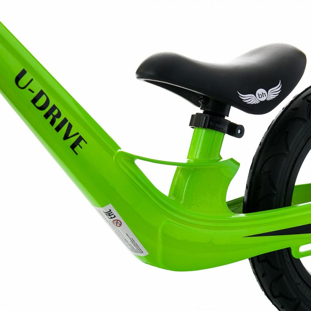 Біговел BabyHit U-DRIVE 12 magnesium rim Green (71837) - зображення 5