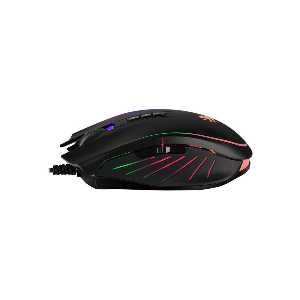 Мишка A4Tech Bloody Q81 Neon XGlide Curve Black (4711421948555) - зображення 3