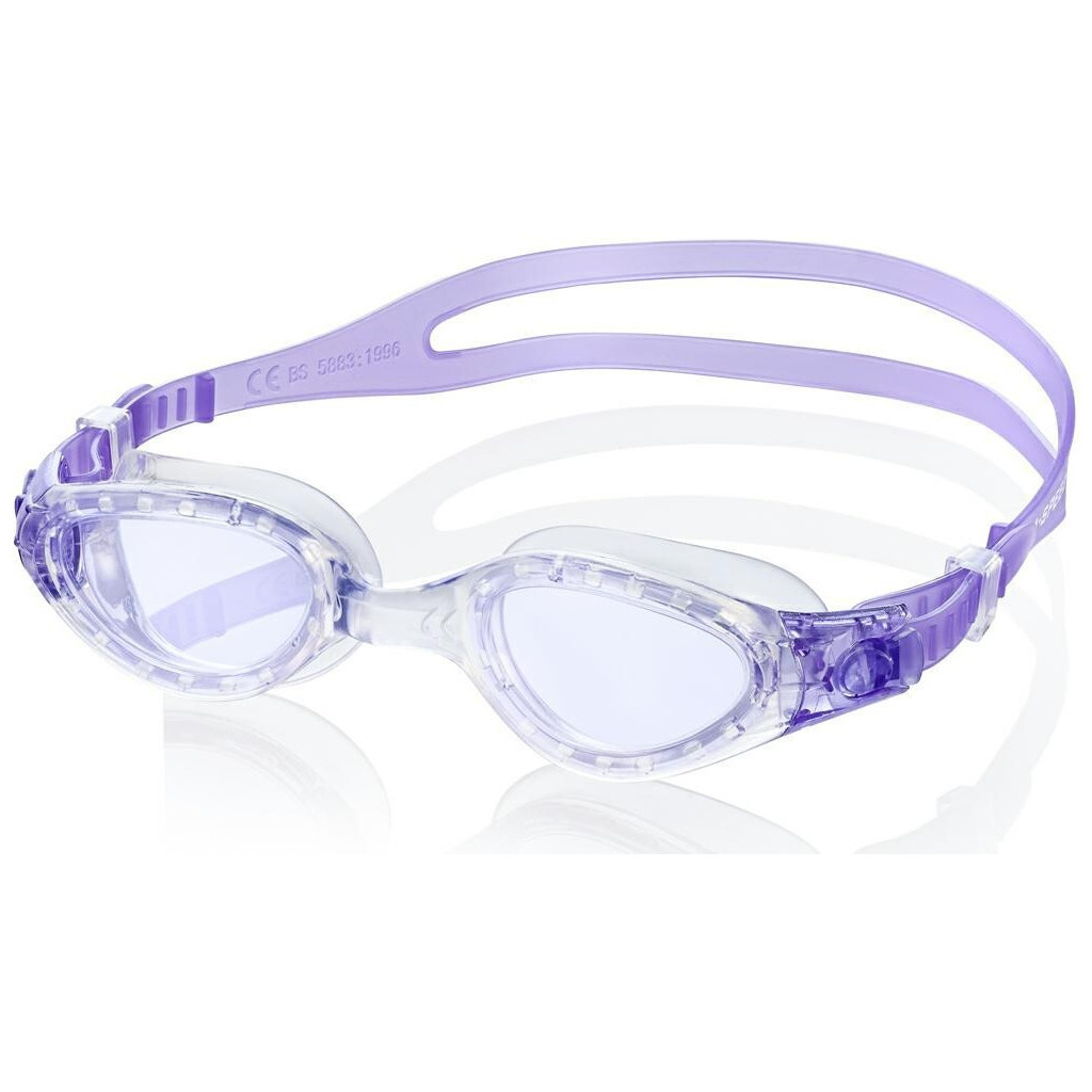 Окуляри для плавання Aqua Speed Eta 084-09 646 прозорий, фіолетовий M (5908217606464) - зображення 1