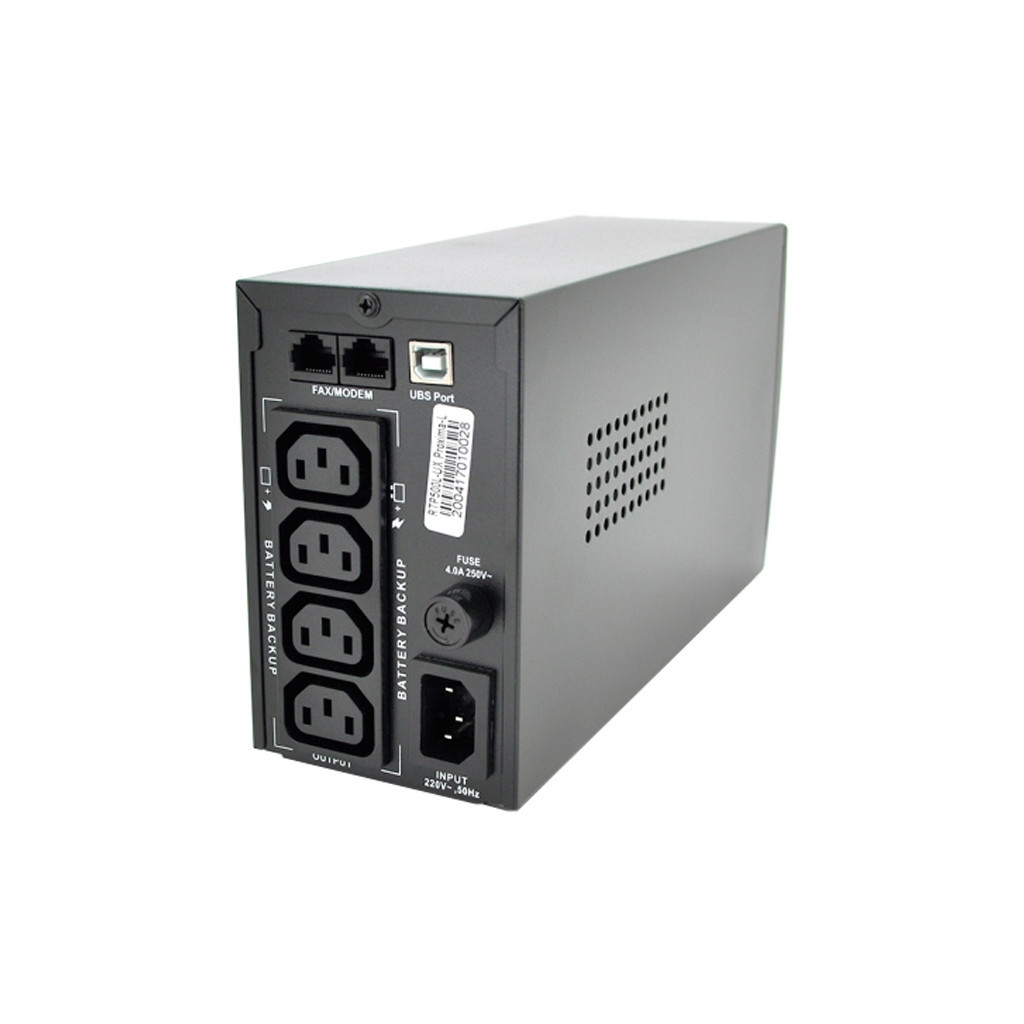 Пристрій безперебійного живлення Ritar RTP500L-UX-IEC - зображення 2