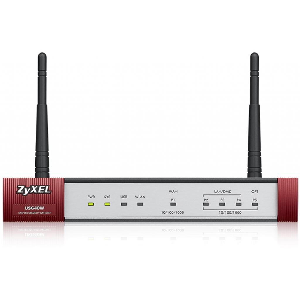 Маршрутизатор ZyXel USG40W-EU0102F - зображення 4