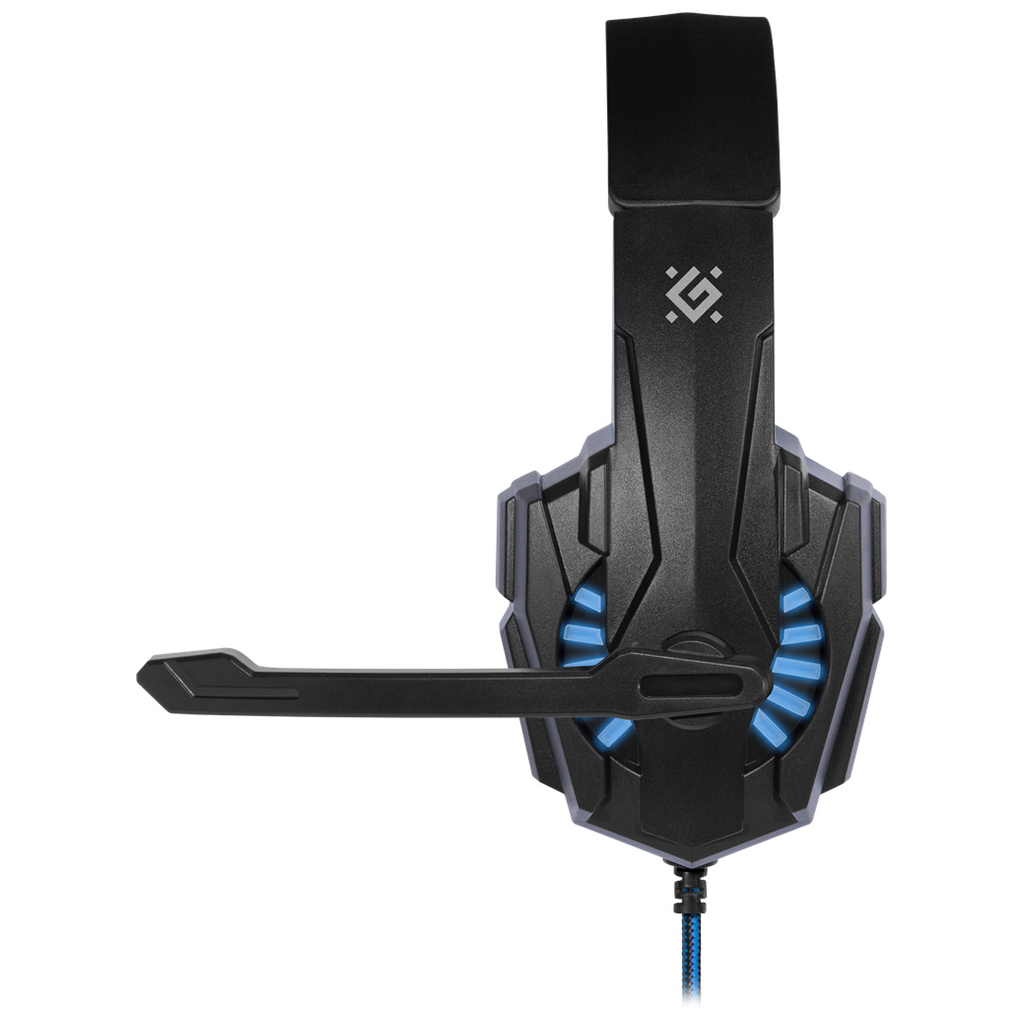 Навушники Defender Warhead G-390 LED Black-blue (64039) - зображення 3