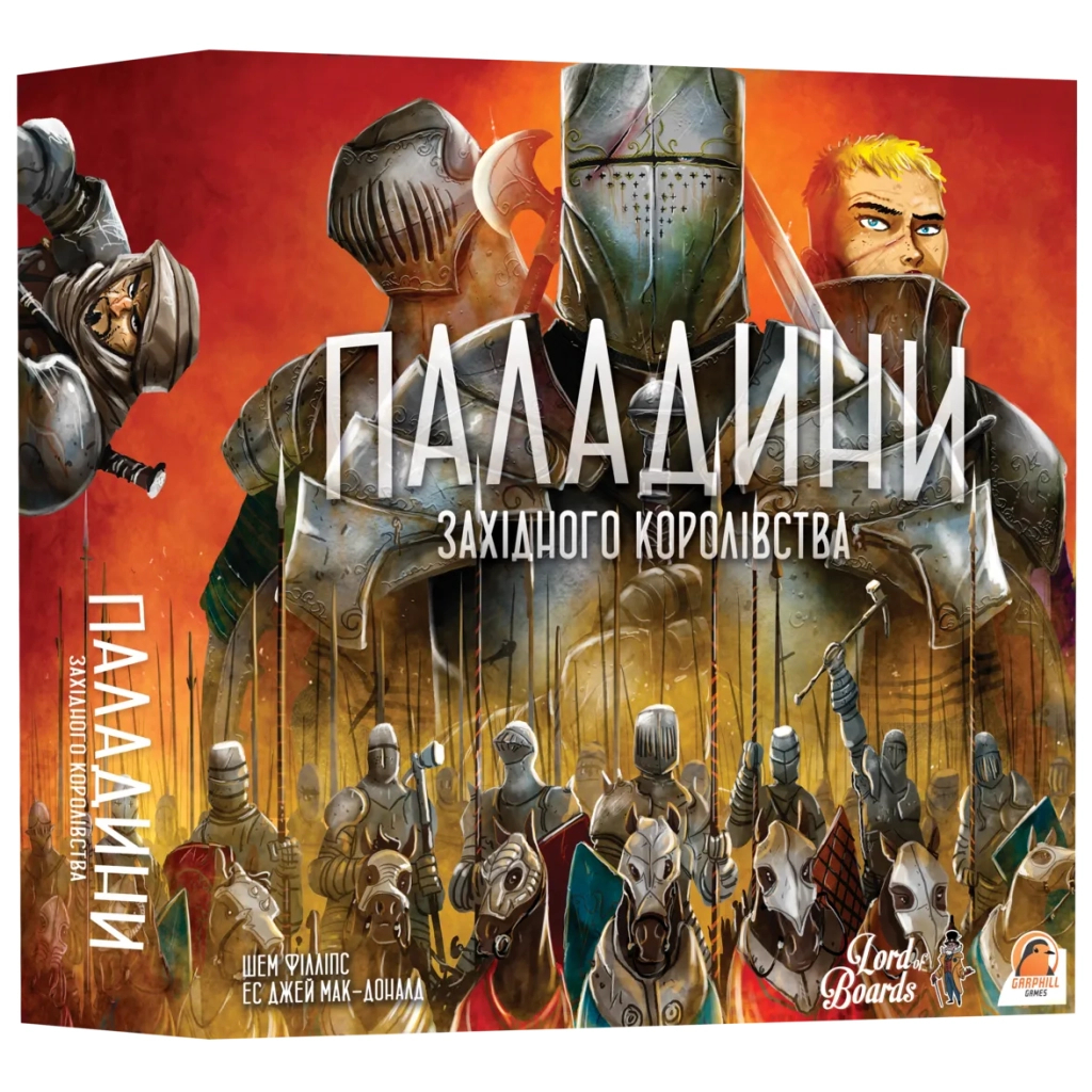 Настільна гра Lord of Boards Паладини Західного Королівства (Paladins of the West Kingdom) (LOB2115UA) - зображення 1