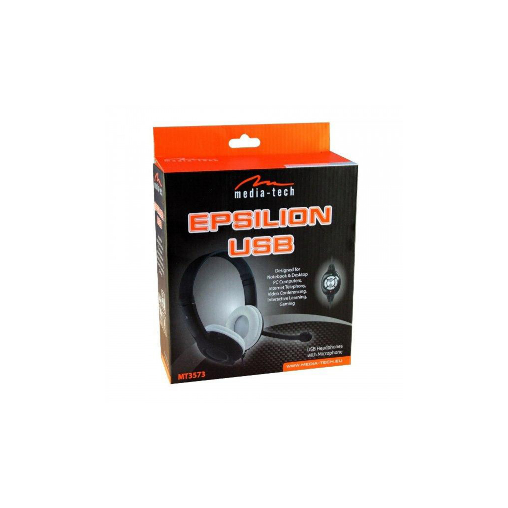 Навушники Media-Tech Epsilion USB Black (MT3573) - зображення 6