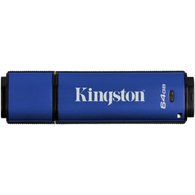 USB флеш накопичувач Kingston 64GB DataTraveler Vault Privacy USB 3.0 (DTVP30/64GB) - зображення 2