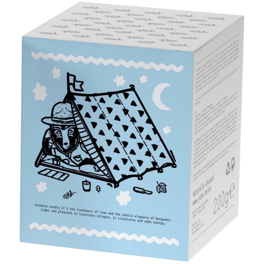 Ароматична свічка Yope Verbena Soy Candle 200 г (5900168901094) - зображення 2