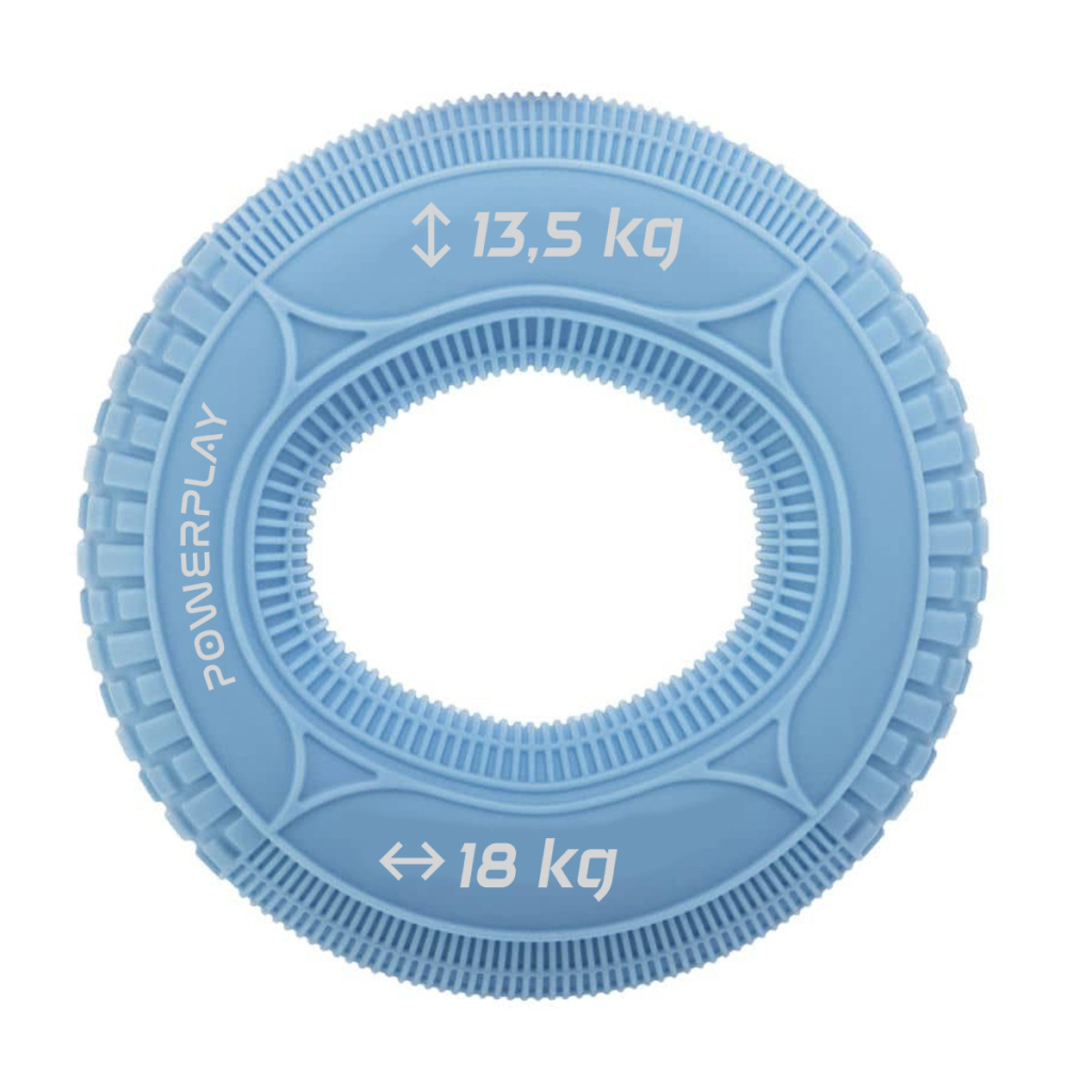 Еспандер PowerPlay PP-4330 Hand Grip Loops Light 13.5-18 кг Блакитний (PP_4330_Blue_(13.5-18kg)) - зображення 1