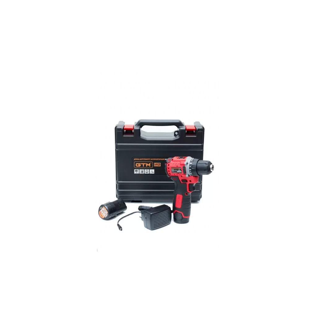 Шуруповерт GTM DS12/38BL - зображення 3