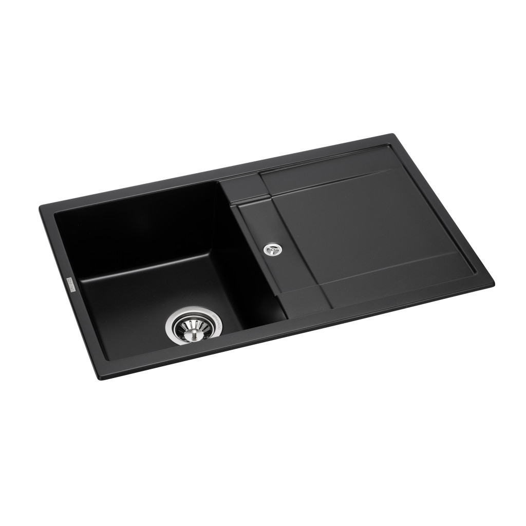 Мийка кухонна GRANADO VALENCIA black shine (gr0701) - зображення 2