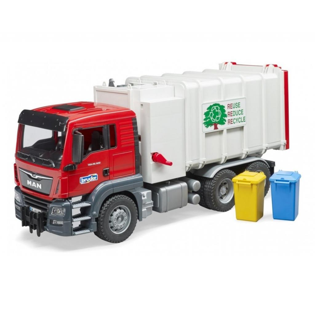 Спецтехніка Bruder сміттєвоз MAN TGS 1:16 (03761) - зображення 1
